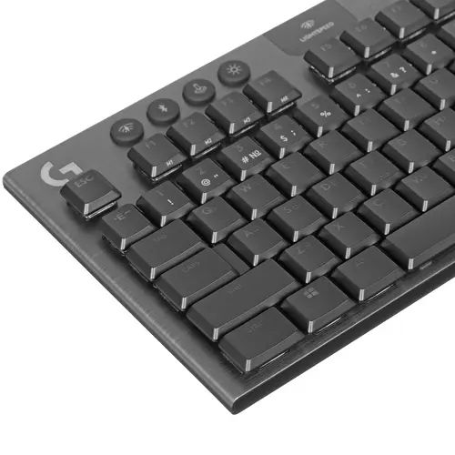 Клавиатура Logitech G915 TKL Lightspeed, черный— фото №1