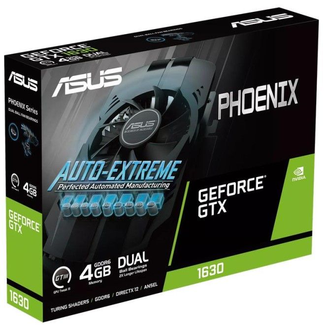 Видеокарта Asus GeForce GTX 1630 Phoenix EVO 4Gb— фото №6