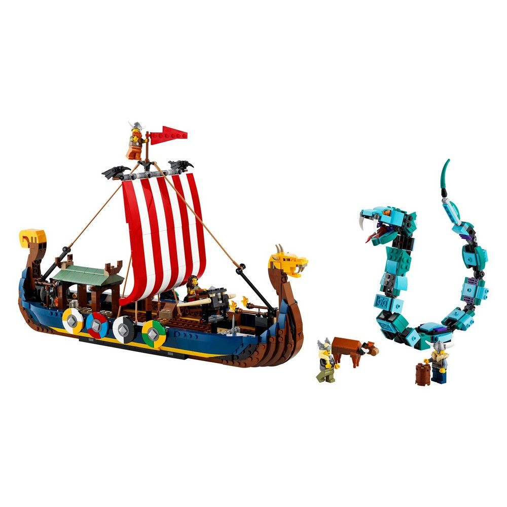 Конструктор Lego Viking Ship and the Midgard Serpent (31132)— фото №2
