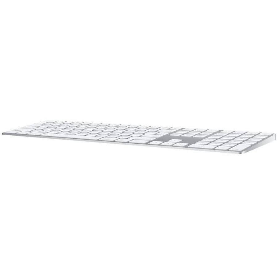 Клавиатура Apple Magic Keyboard с цифровой панелью, серебристый+белый— фото №5