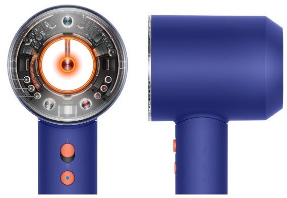 Фен Dyson Supersonic Nural HD16 синий/оранжевый— фото №2
