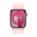 Apple Watch Series 9  (корпус - розовый, 41mm ремешок Sport Loop розовый)— фото №1