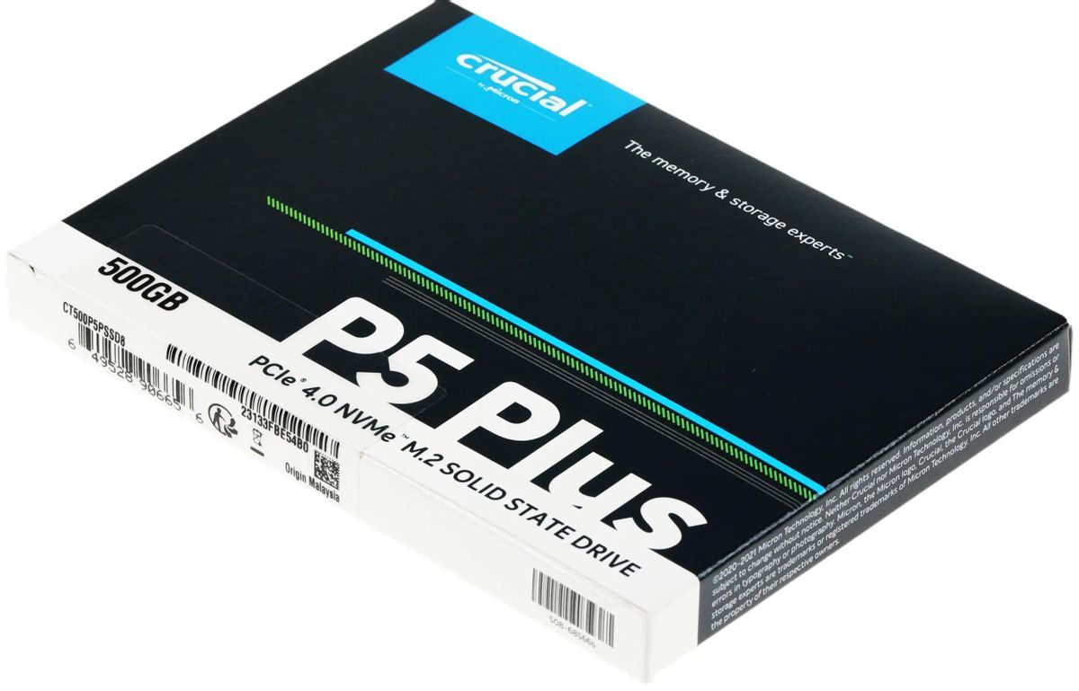 SSD Накопитель Crucial P5 Plus 500GB— фото №4