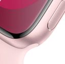 Apple Watch Series 9 + Cellular  (корпус - розовый, 45mm ремешок Sport Band розовый, размер S/M)— фото №2