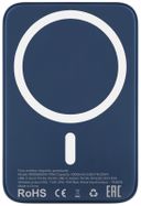 Внешний аккумулятор uBear Flow Magnetic 5000 мАч, синий— фото №0