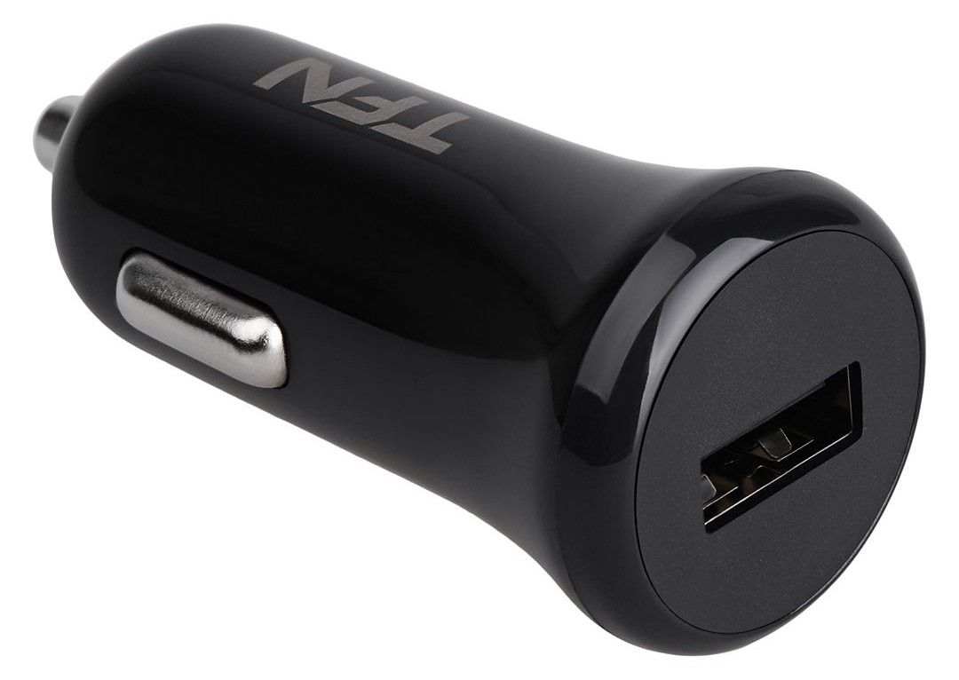 Зарядное устройство автомобильное TFN USB, 5Вт, черный— фото №3