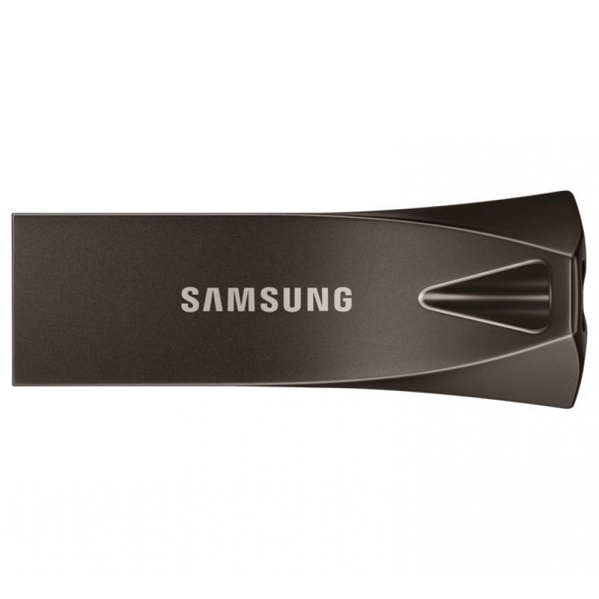 Флеш-накопитель Samsung BAR Plus, 256GB, серый— фото №0