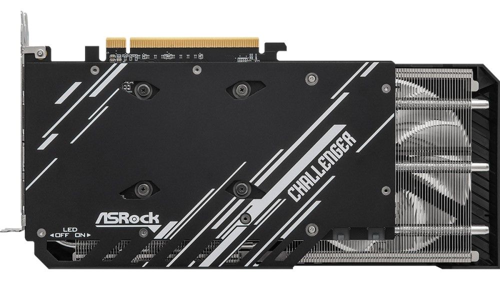 Видеокарта ASRock AMD Radeon RX 7600 XT Challenger OC 16Gb— фото №3