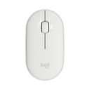Мышь Logitech Pebble M350, беспроводная, белый— фото №1