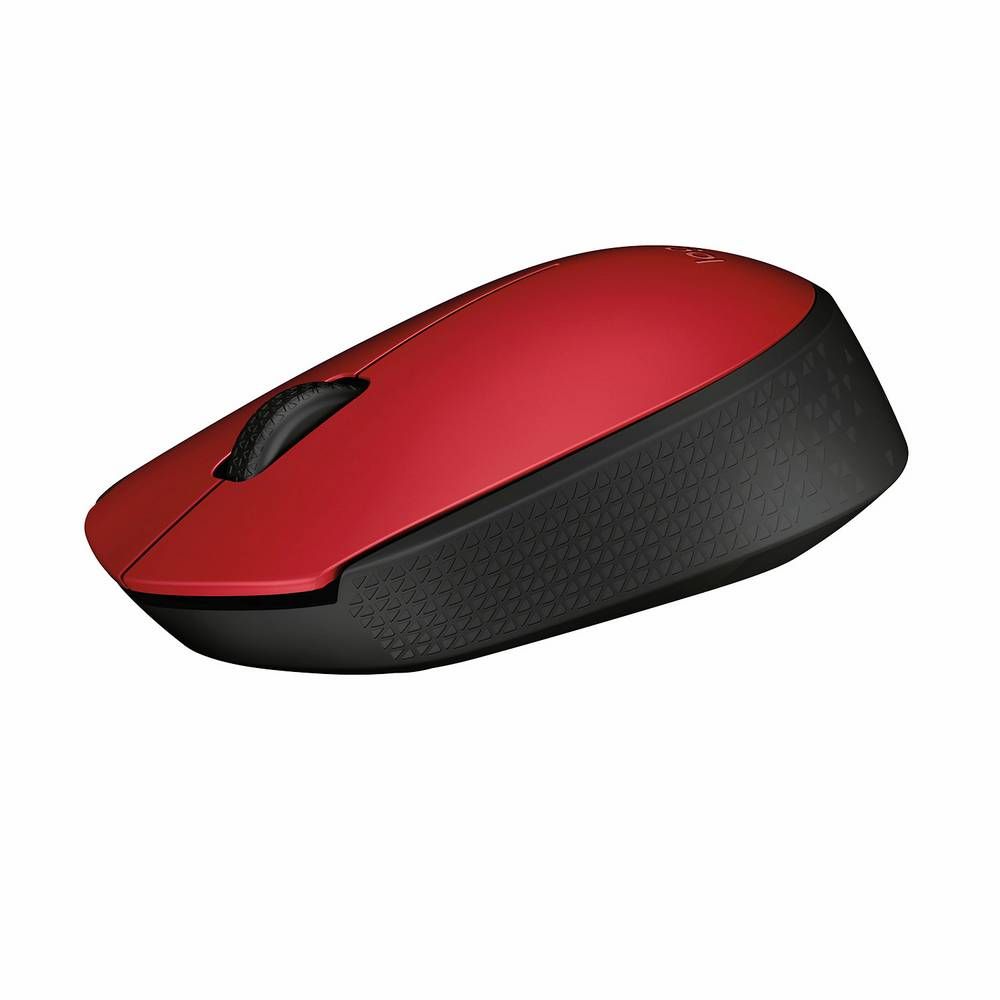 Мышь Logitech M171, беспроводная, красный— фото №1
