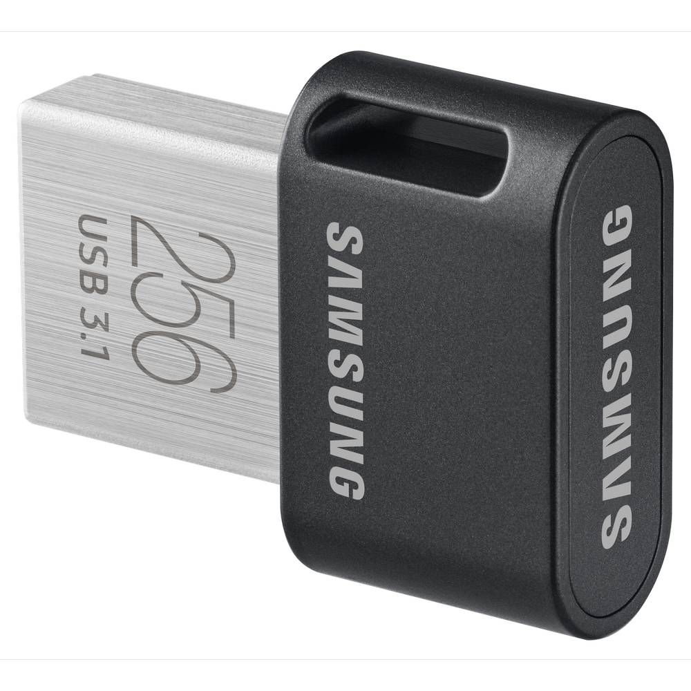 Флеш-накопитель Samsung FIT plus, 256GB, серый— фото №2