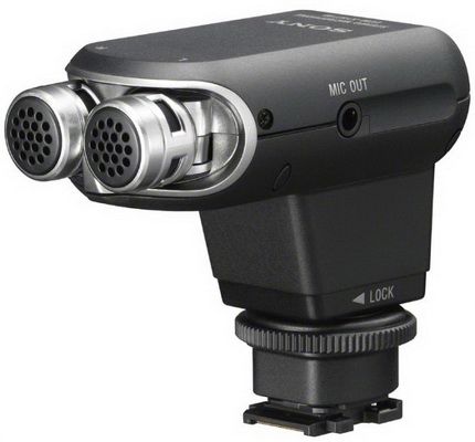 Микрофон Sony ECM-XYST1M для видеокамер с интерфейсом Multi Interface shoe— фото №0