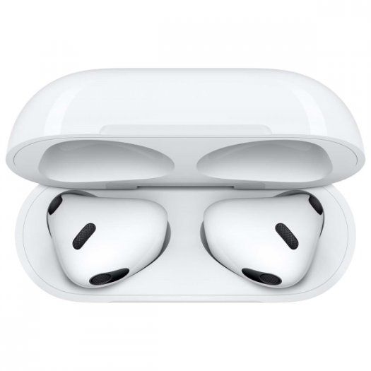 Беспроводные наушники Apple AirPods 3 (2021) Lighting Charging Case, белый— фото №3