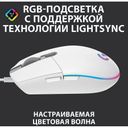 Мышь Logitech G102 LightSync, белый— фото №1