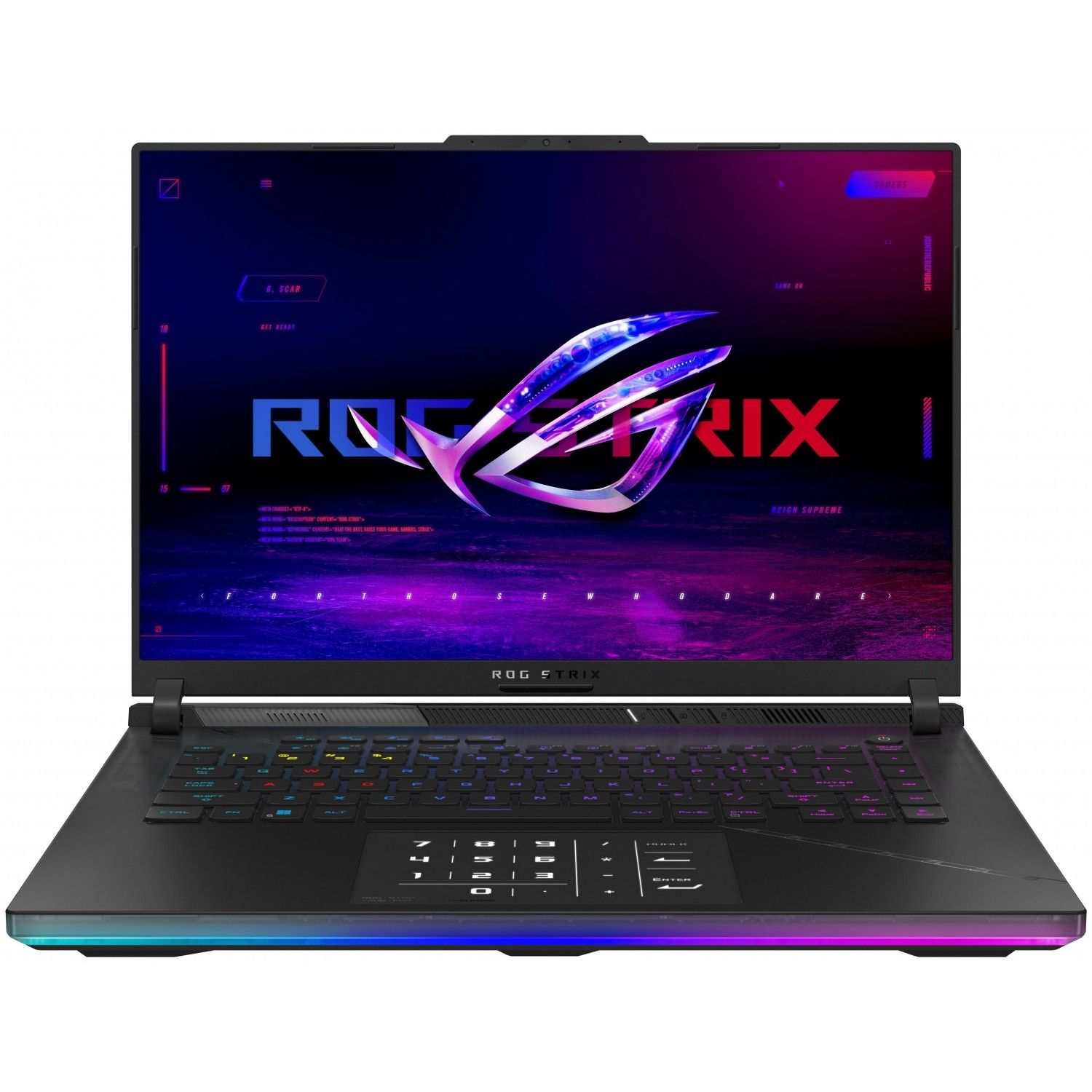 Ноутбук Asus ROG Strix SCAR 16 G634JZ-N4011 16″/Core i9/32/SSD 1024/4080 для ноутбуков/FreeDOS/черный— фото №0